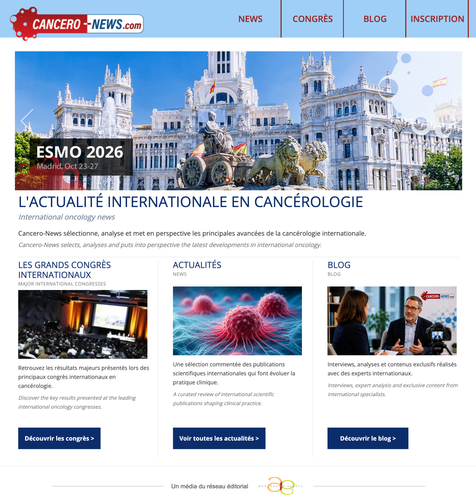 Aperçu de Cancero-News